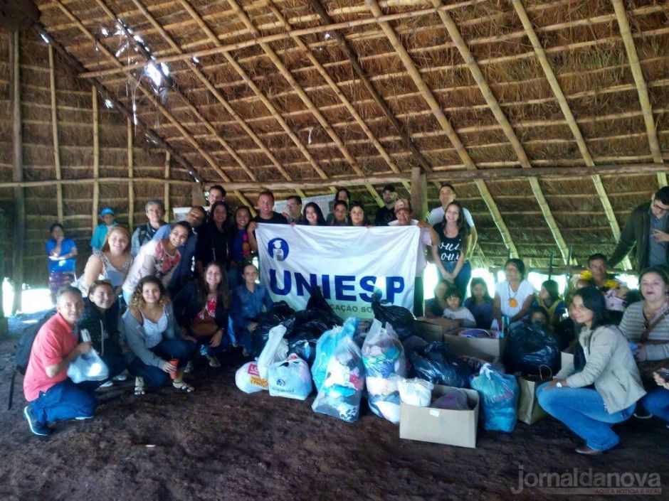 Acadêmicos da Uniesp visitam comunidade indígena Jaguaprirú