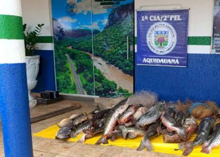 Pescador é preso por armazenar quase 200 kg de pescado proveniente da pesca proibida