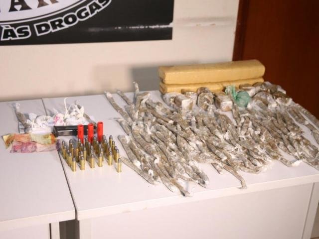 Drogas e munições foram apreendidas em três ações que compuseram a "Progresso" até aqui - Foto: Paulo Francis