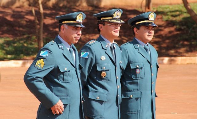 PM de Nova Andradina nas ruas combatendo o crime