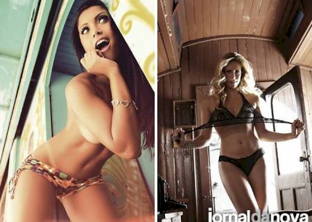 Ex-bailarinas do Domingão do Faustão tentam virar panicats