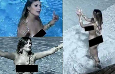 Sem roupa, Andressa diz: ''Não era isso o que o Brasil queria?''