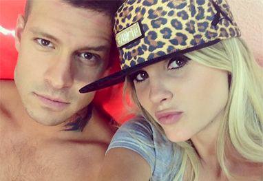 Bárbara Evans e Mateus não se desgrudam