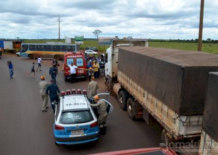 Mulher de Biz morre após acidente com carreta