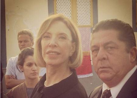 Marília Gabriela mostra bastidores de novo filme com Stepan Nercessian