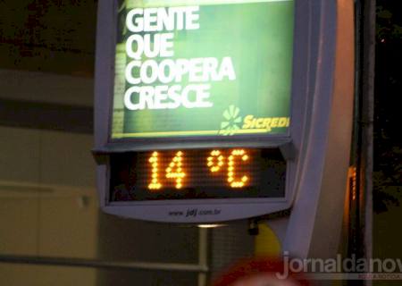 1ª frente fria do ano chega nesta quinta, Vale do Ivinhema poderá ter mínima de 9º C