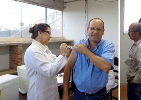 Usina Aurora realiza vacinação contra a gripe