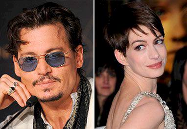 Johnny Depp e Anne Hathaway farão a sequência de Alice no País das Maravilhas