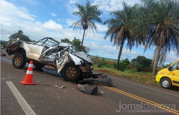 Colisão deixa motorista em estado grave em Nova Alvorada do Sul