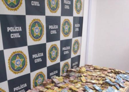 Polícia apreende fortuna do tráfico no Rio