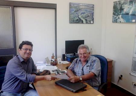 Prefeito de Anaurilândia se reúne com regional da Agesul