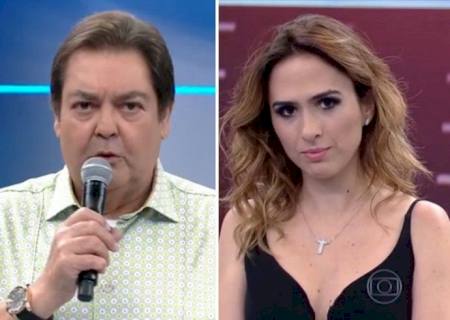 Tatá é a vítima da vez! Faustão deixa famosos na saia justa