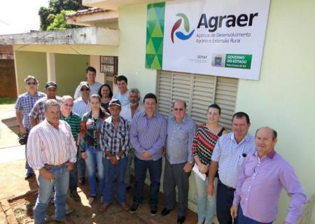 Agraer atende governo de Anaurilândia