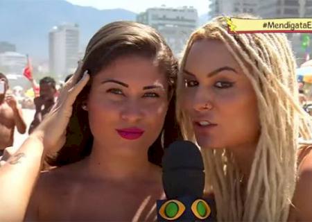 Mendigata revela que não faria topless no Brasil: ''aqui julgam muito''