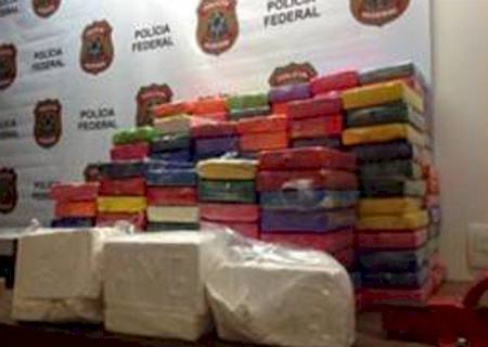 PF apreende 200 kg de cocaína em Cumbica
