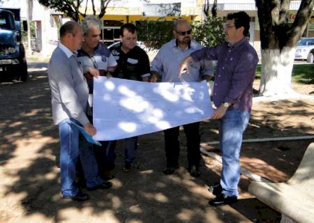 Começa a tão esperada revitalização da Praça Dom Bosco em Anaurilândia