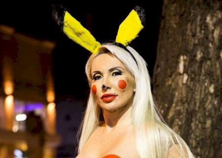 ''Pokémon Go''! Sabrina Boing Boing se veste de Pikachu para ser capturada