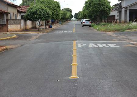 Ruas e avenidas de Anaurilândia e Quebracho estão sendo sinalizadas