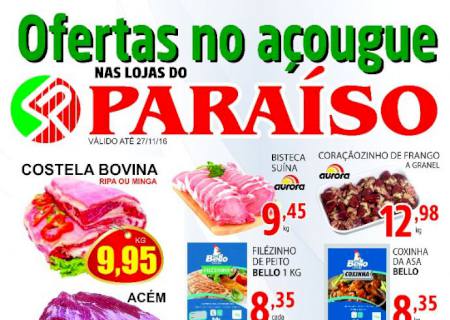 Confira ofertas do açougue do Paraíso Alimentos
