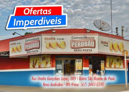 Promoção em carnes na Conveniência Perobão 1
