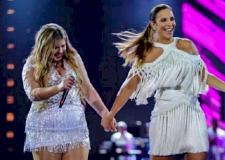 Marília Mendonça desabafa e nega veto a participação de Ivete Sangalo em show na BA