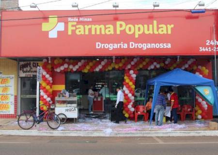 Drogaria Droganossa agora é Rede Minas Farma Popular