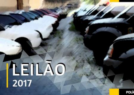 PF realiza leilão de veículos e materiais no Rio de Janeiro