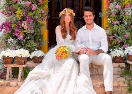 Marina Ruy Barbosa teve cerimônia religiosa íntima