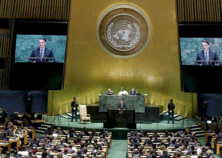 Em discurso na ONU, Bolsonaro destaca riqueza da Amazônia