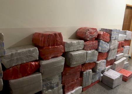 PC desativa depósito de drogas e apreende mais de 1,6 ton de maconha em Ponta Porã