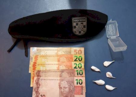Força Tática prende jovem traficando drogas no Argemiro Ortega