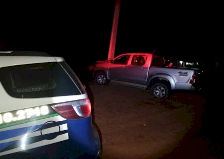 Bandidos armados roubam caminhonete de comerciante às margens da MS-134