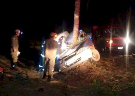 Acidente de trânsito mata dois irmãos na MS-080
