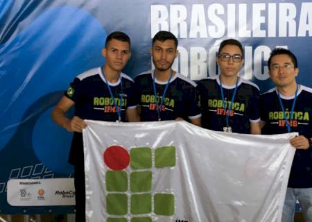 IFMS participa de etapa nacional da Olimpíada Brasileira de Robótica