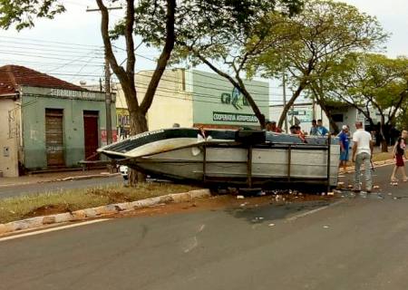 Após desentendimento e acidente, um condutor é preso por embriaguez em Nova Andradina