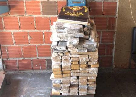 DOF intercepta veículo com 160 kg de maconha que seguia para MG