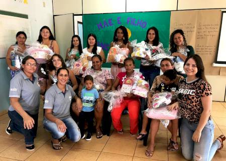 Oficina ''Gerando uma Vida com Amor'' beneficia gestantes assistidas pelo Cras