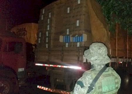 Bope apreende carga de cigarros avaliada em R$ 300 mil