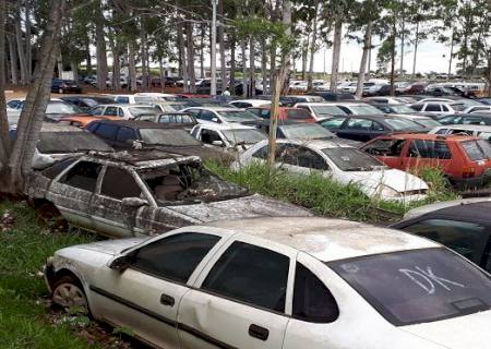 Operação Limpa Pátio: Veículos de várias cidades serão leiloados a partir desta quinta-feira