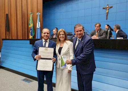 Coronel David é homenageado nos 40 anos da Assembleia Legislativa
