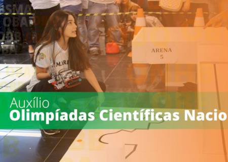 Estudantes do IFMS recebem apoio para participar de olimpíadas do conhecimento