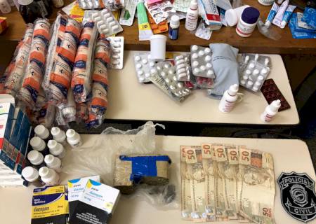 Polícia Civil realiza operação contra o tráfico de drogas e abigeato em Aquidauana