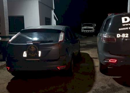 Carro tomado em assalto em SP é recuperado no mesmo dia pelo DOF