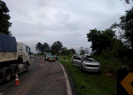 Grave acidente no Paraná mata pai e filha residentes em Dourados