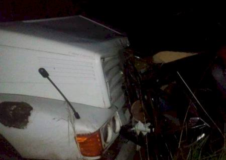 Casal e bebê de um ano morrem em colisão frontal na BR-262