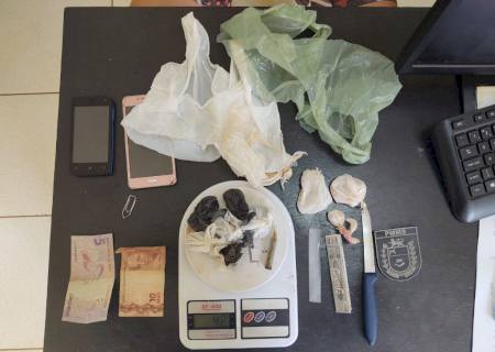 Polícia Militar prende traficante de drogas em Angélica