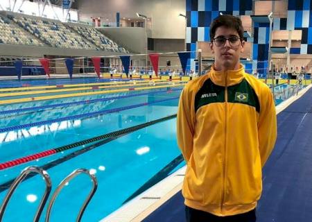 Campo-grandense consegue quatro medalhas para o Brasil na Copa Uana de Natação