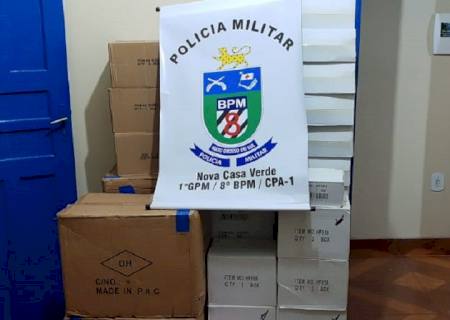 Mercadorias descaminhadas são apreendidas em Casa Verde