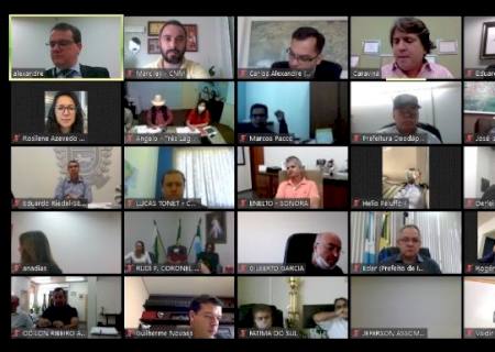 Assomasul e CNM discutem plano de ação contra o coronavírus em MS