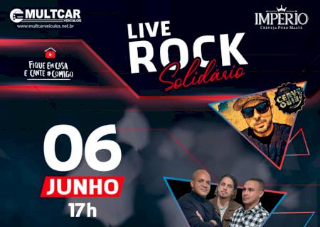 Rotary Club de Nova Andradina Centenário em parceria com músicos realiza live solidária neste sábado (6)